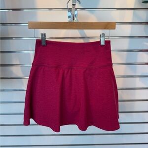 Beyond Yoga Pink Spacedye Tie Breaker Circle Skirt